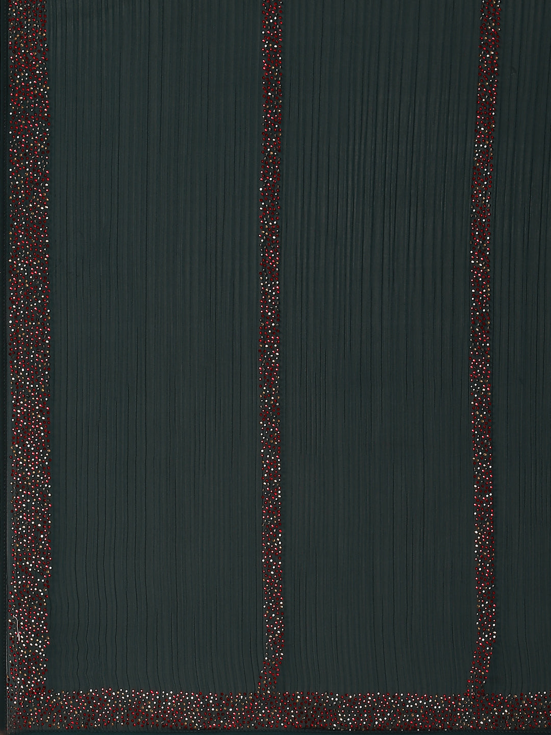 Stone Embroidered Chiffon Saree