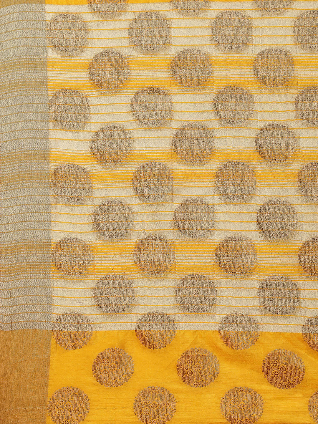 Ethnic Motifs Art Handloom Woven Saree
