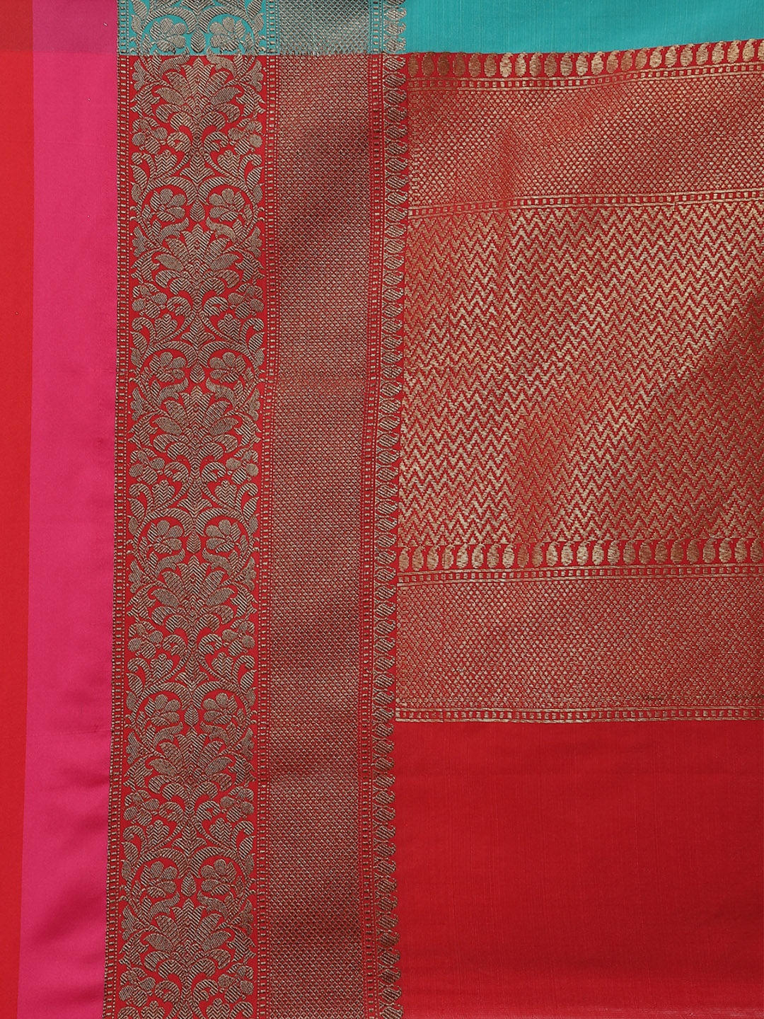 Zari Border Cotton Woven Saree