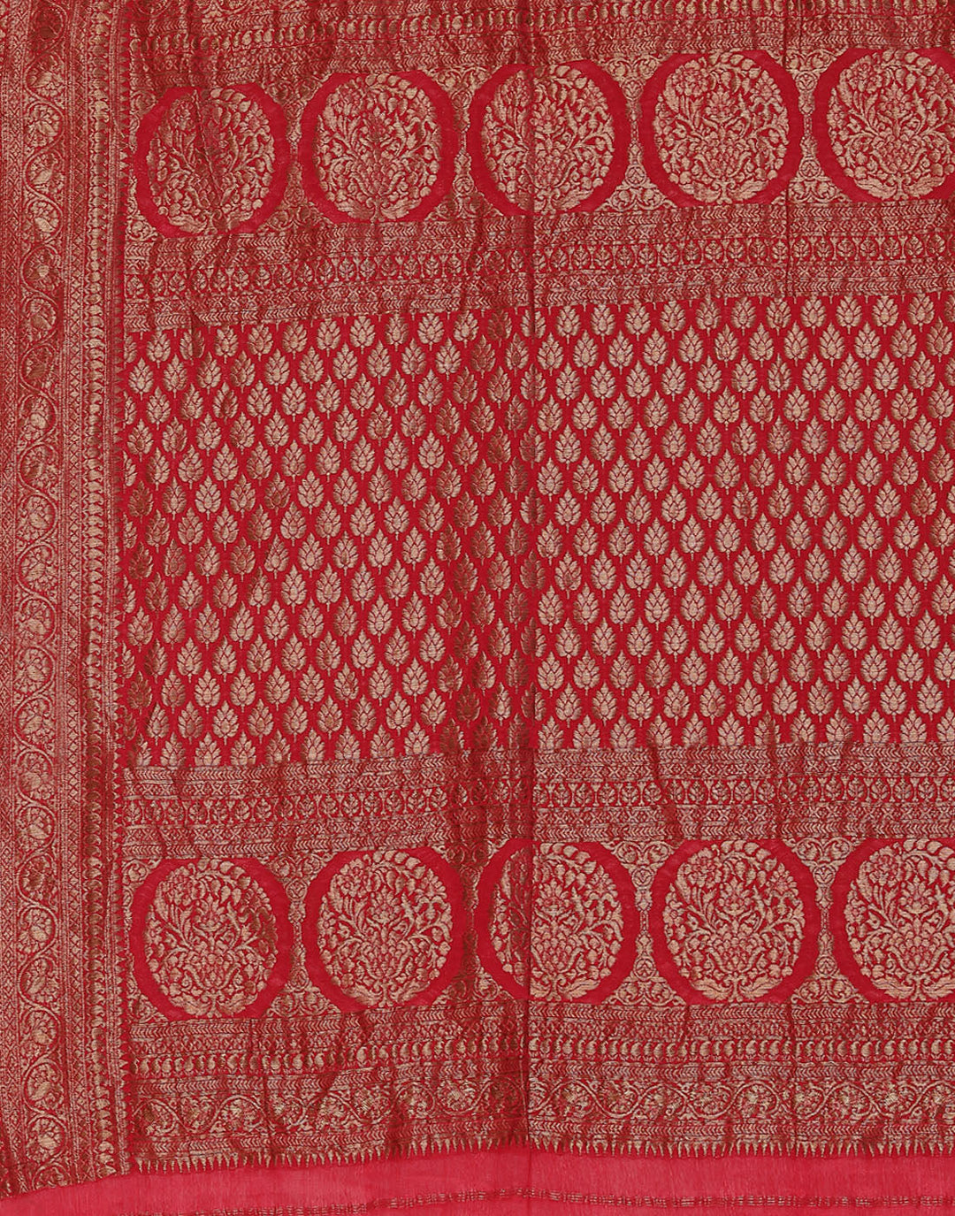 Zari Jaal Crepe Saree