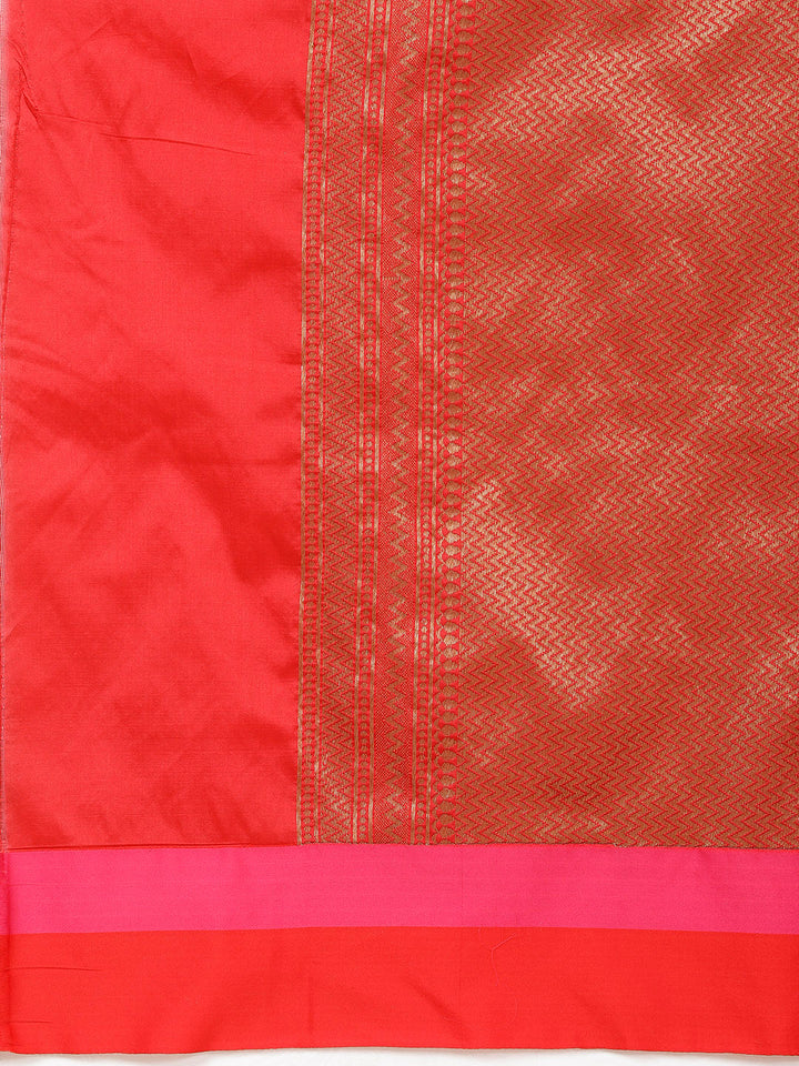 Zari Border Woven Cotton Saree