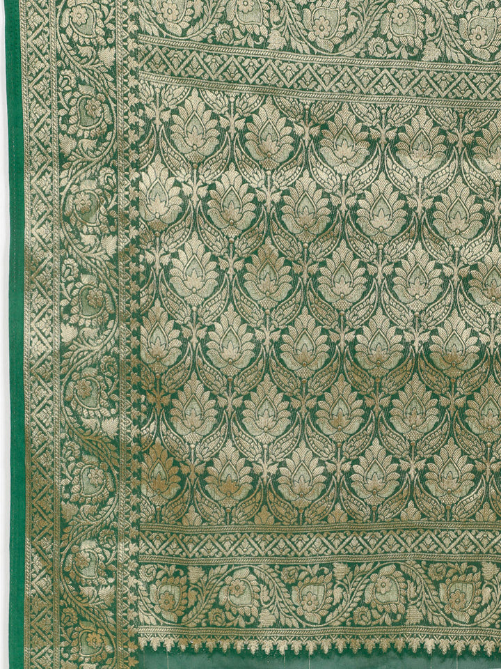 Zari Jaal Woven Georgette Saree