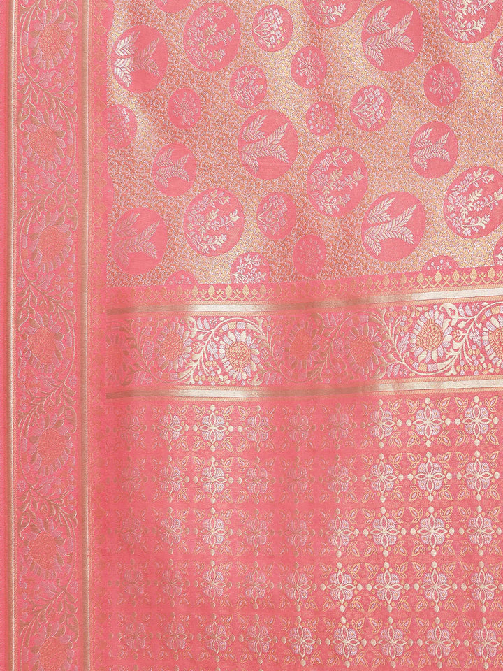 Zari Border Art Handloom Woven Saree