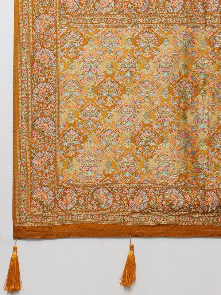 Zari Jaal Georgette Woven Saree