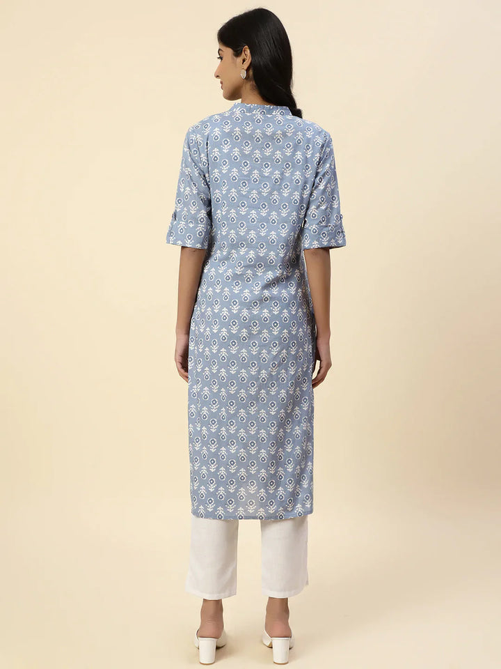 Printed Cotton Kurta