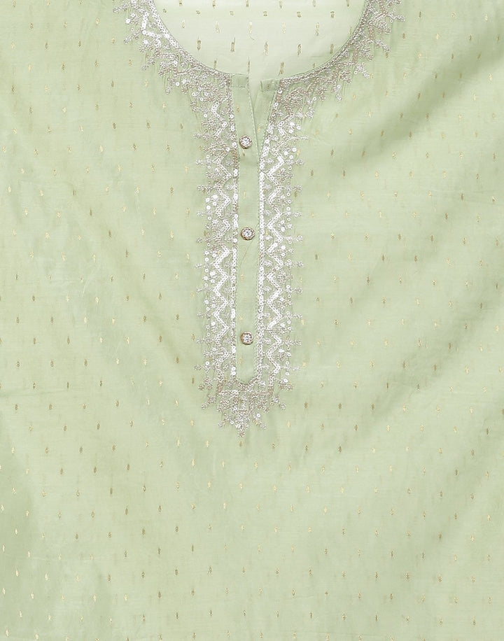 Chanderi Embroidered Suit piece