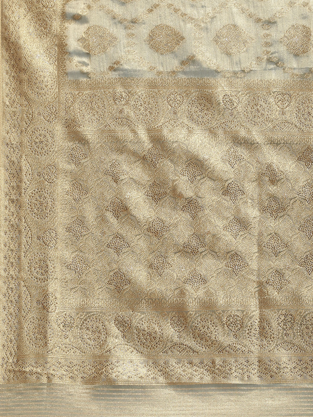 Zari Booti Woven Banarasi Saree
