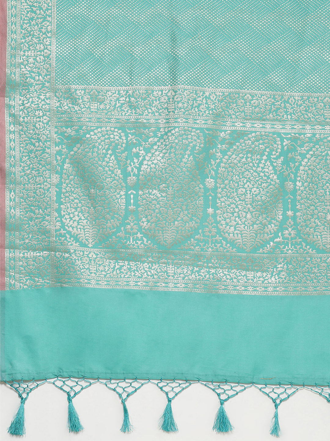 Zari Jaal Woven Banarsi Saree