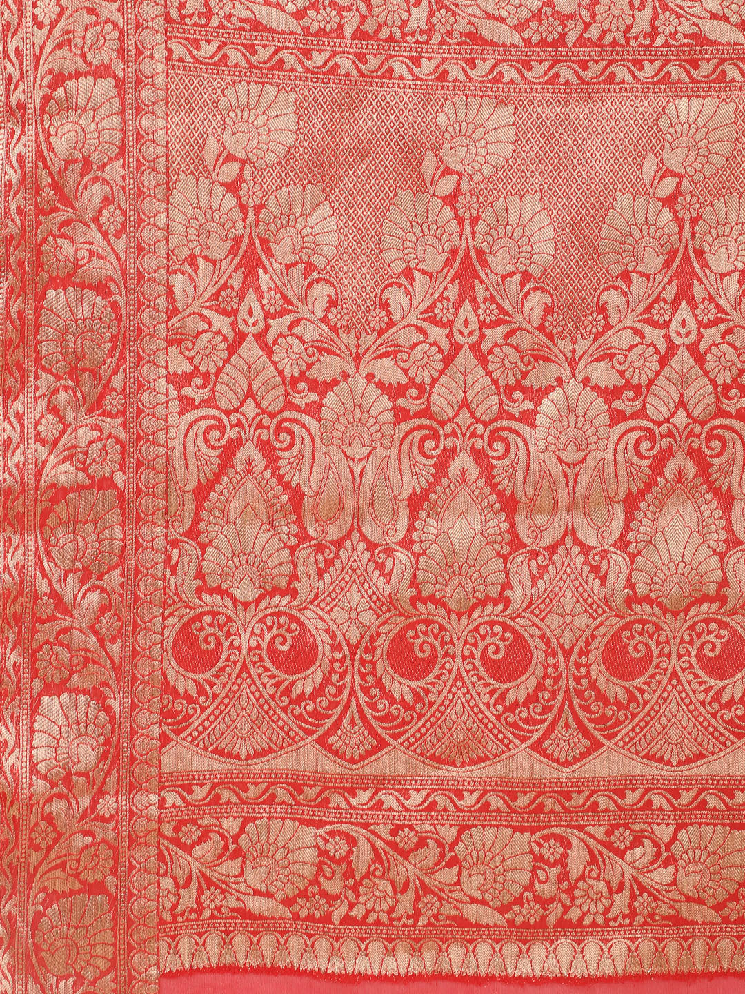 Zari Jaal Woven Georgette Saree