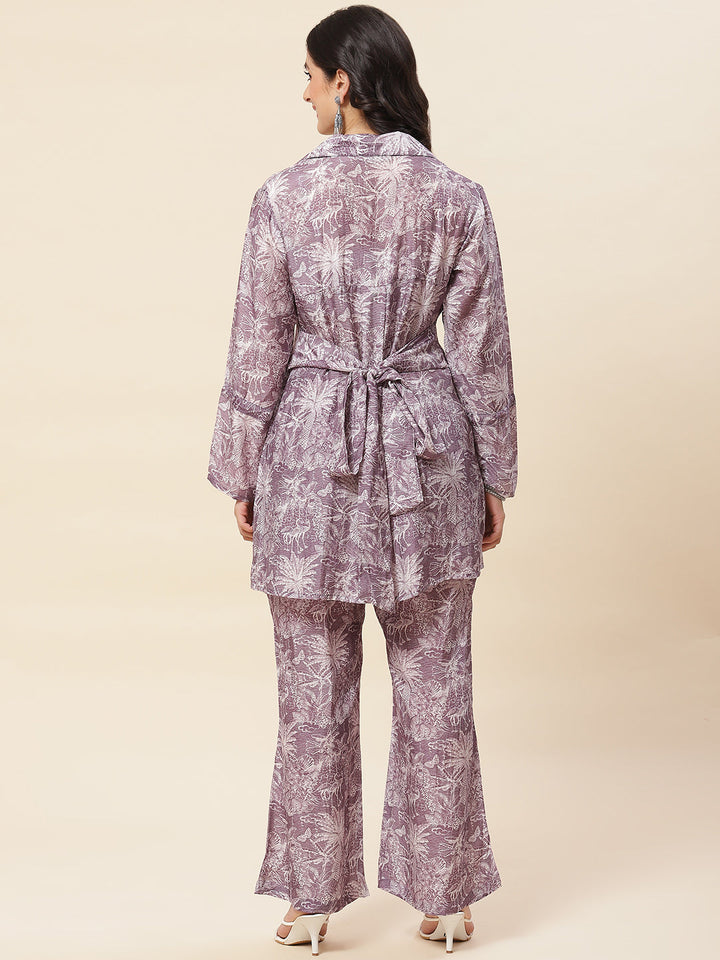 Printed Cotton Kurti With Pants