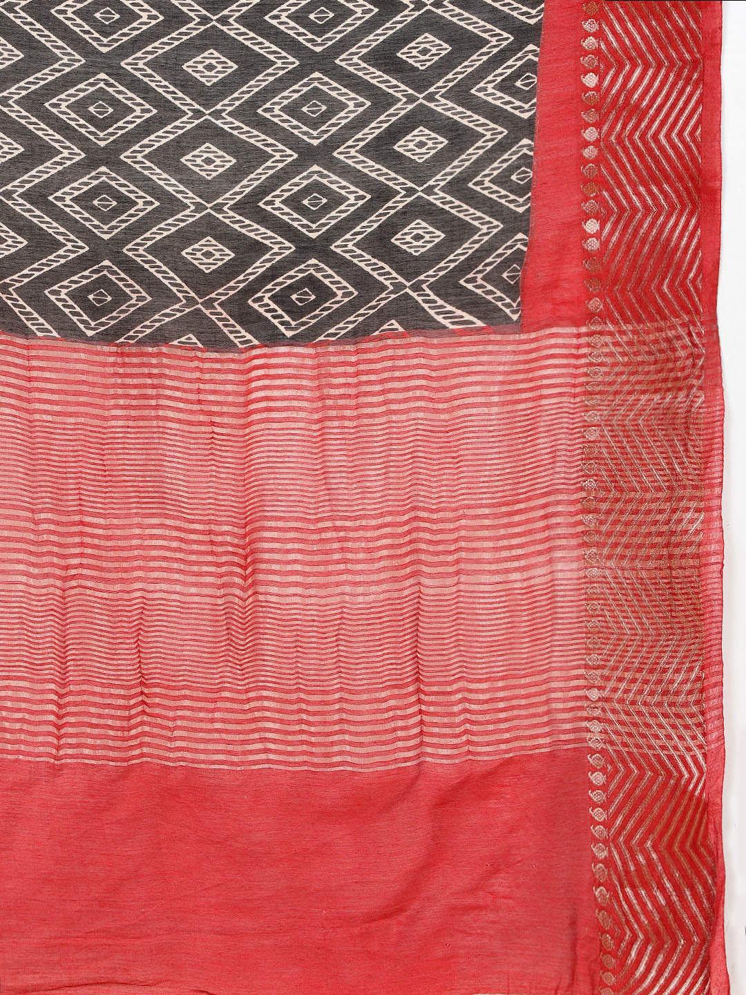 Printed Cotton Saree
