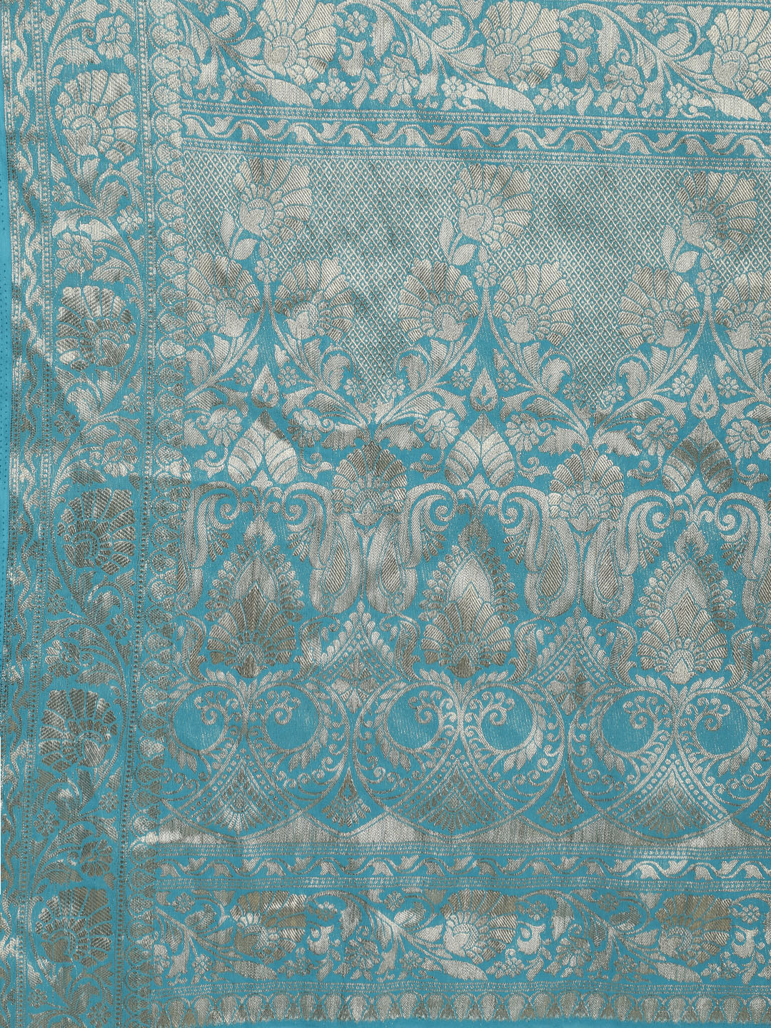 Zari Jaal Woven Georgette Saree