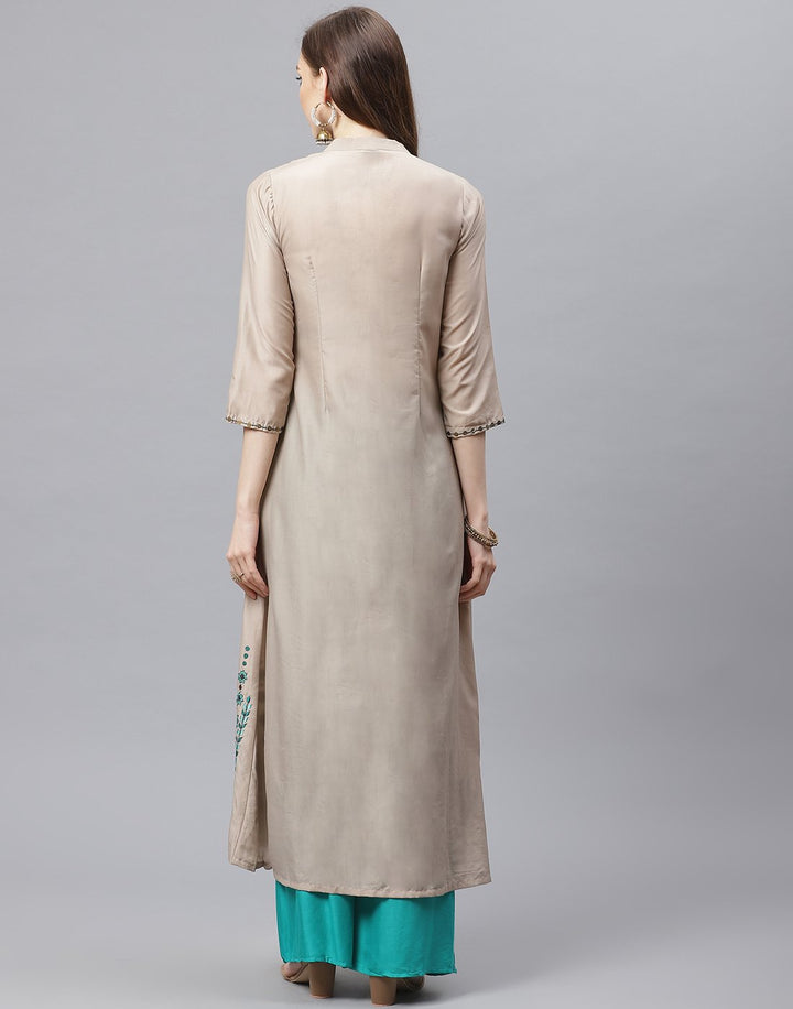 Cotton Kurti Palazzo Set