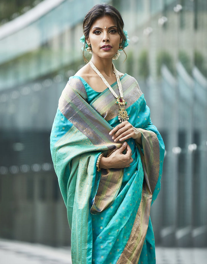 MBZ Meena Bazaar-Woven Handloom Saree