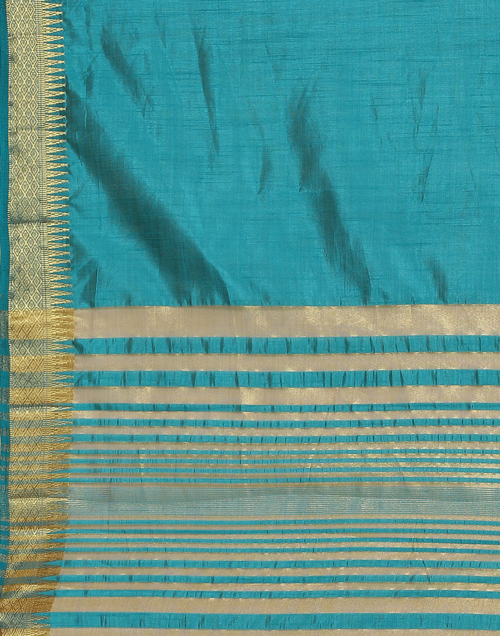 Zari Border Art Handloom Woven Saree
