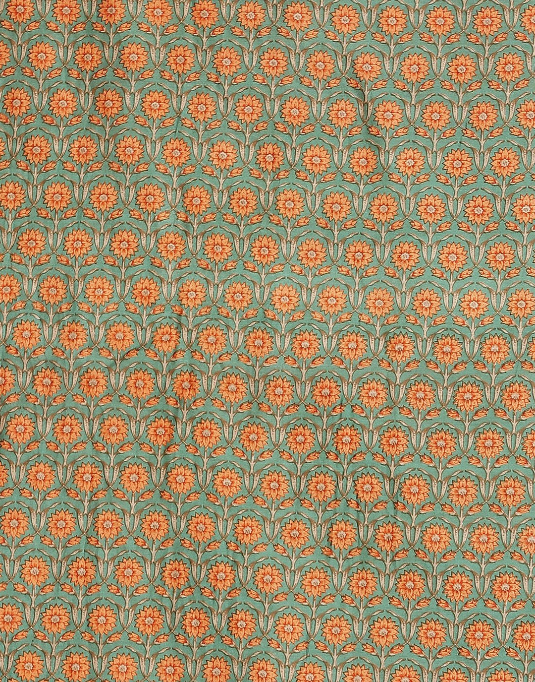 Printed Chanderi Suit Piece