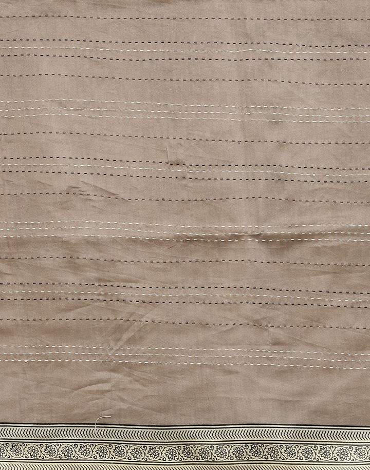Printed Chanderi Suit Piece
