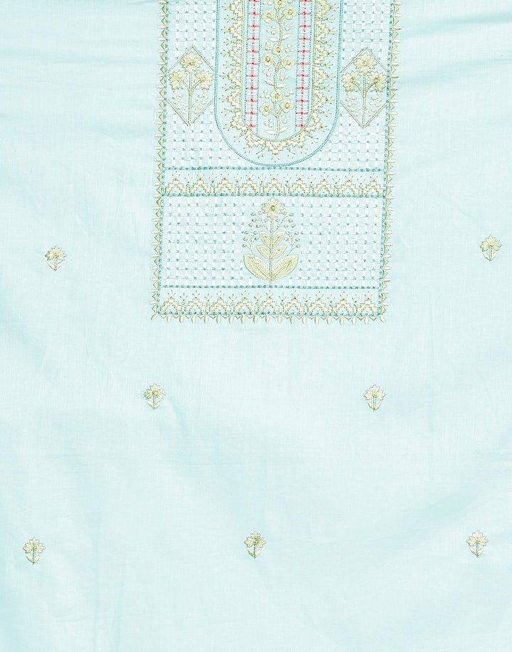Cotton Embroidered Suit Piece