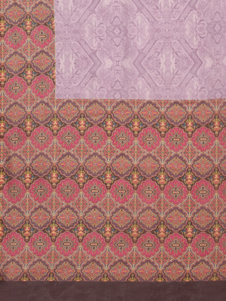 Digital Printed Handloom Saree