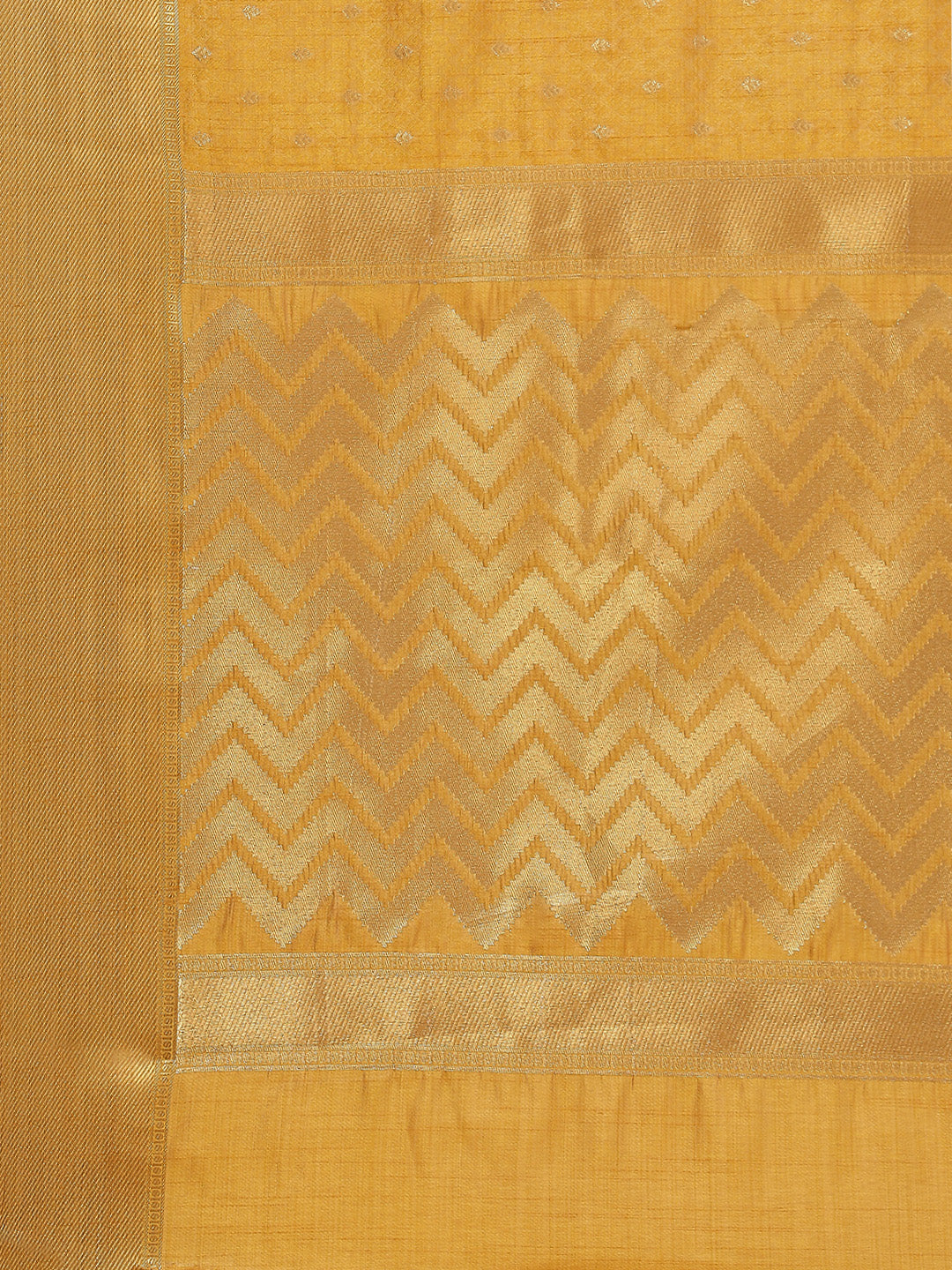 Zari Border Booti Handloom Woven Saree