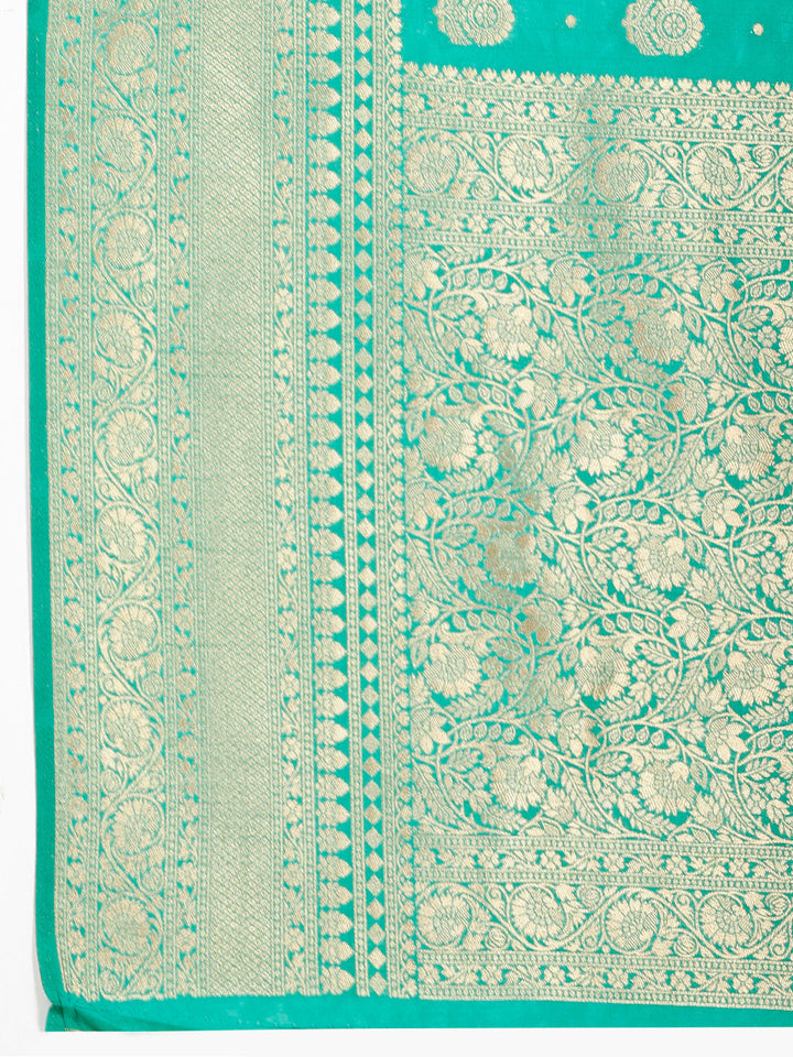 Floral Booti Handloom Woven Saree