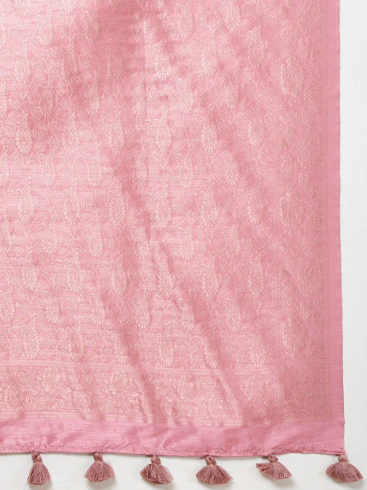 Floral Printed Handloom Saree