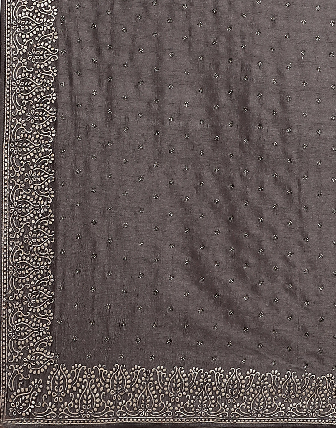 Dupion Silk Embroidery Saree