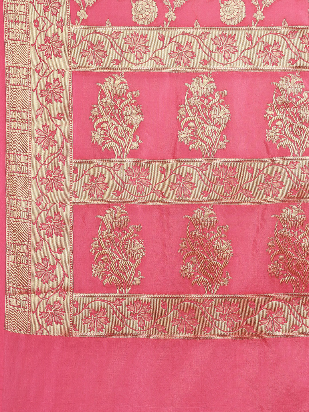 Zari Jaal Cotton Woven Saree