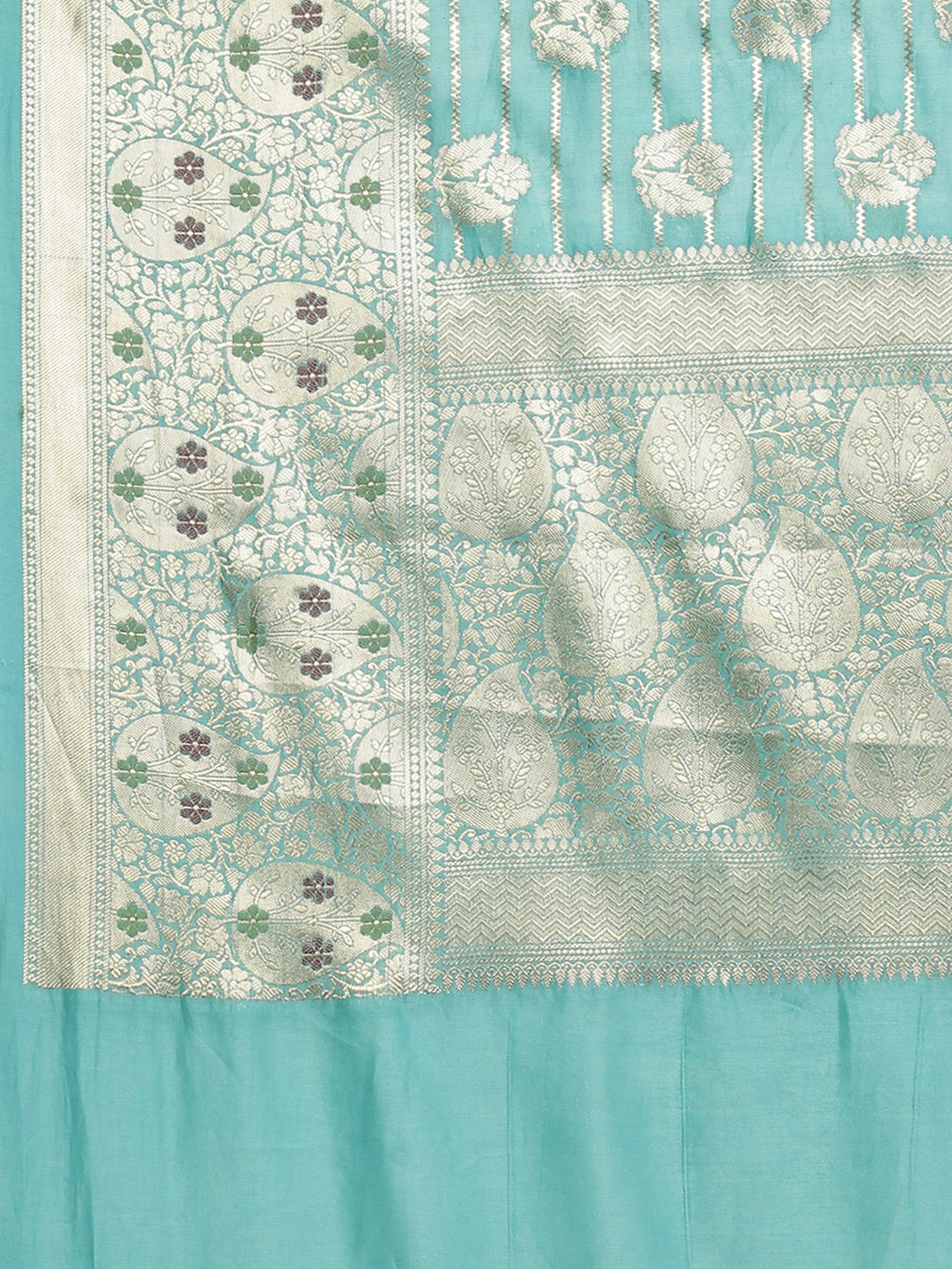 Zari Jaal Cotton Woven Saree