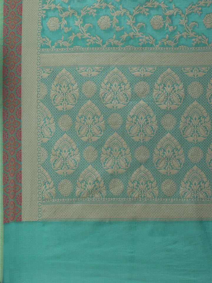 Resham Jaal Woven Cotton Saree