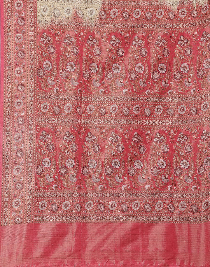 Woven Banarasi Tanchoi Saree