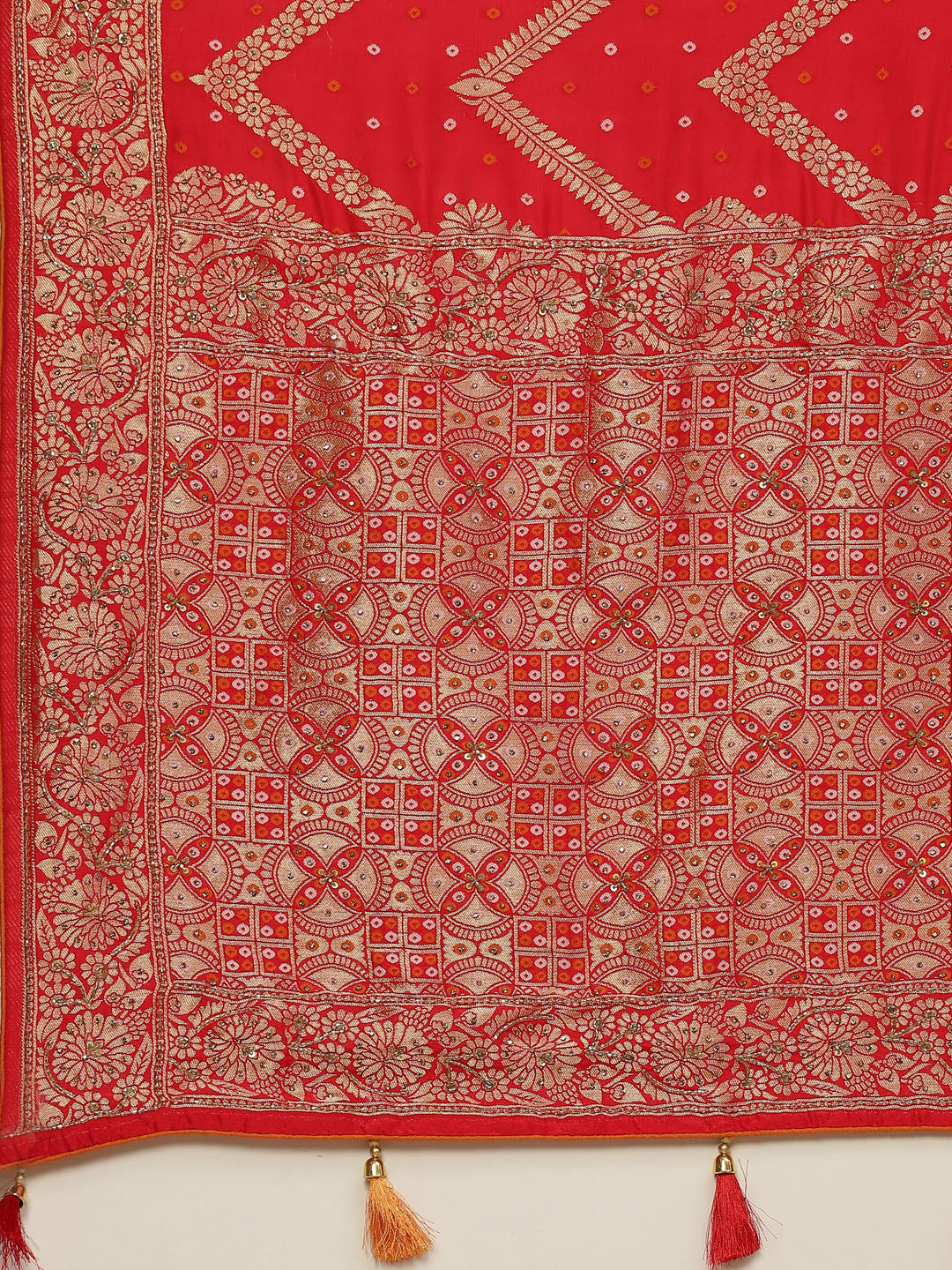 Stone Embroidered Banarasi Saree