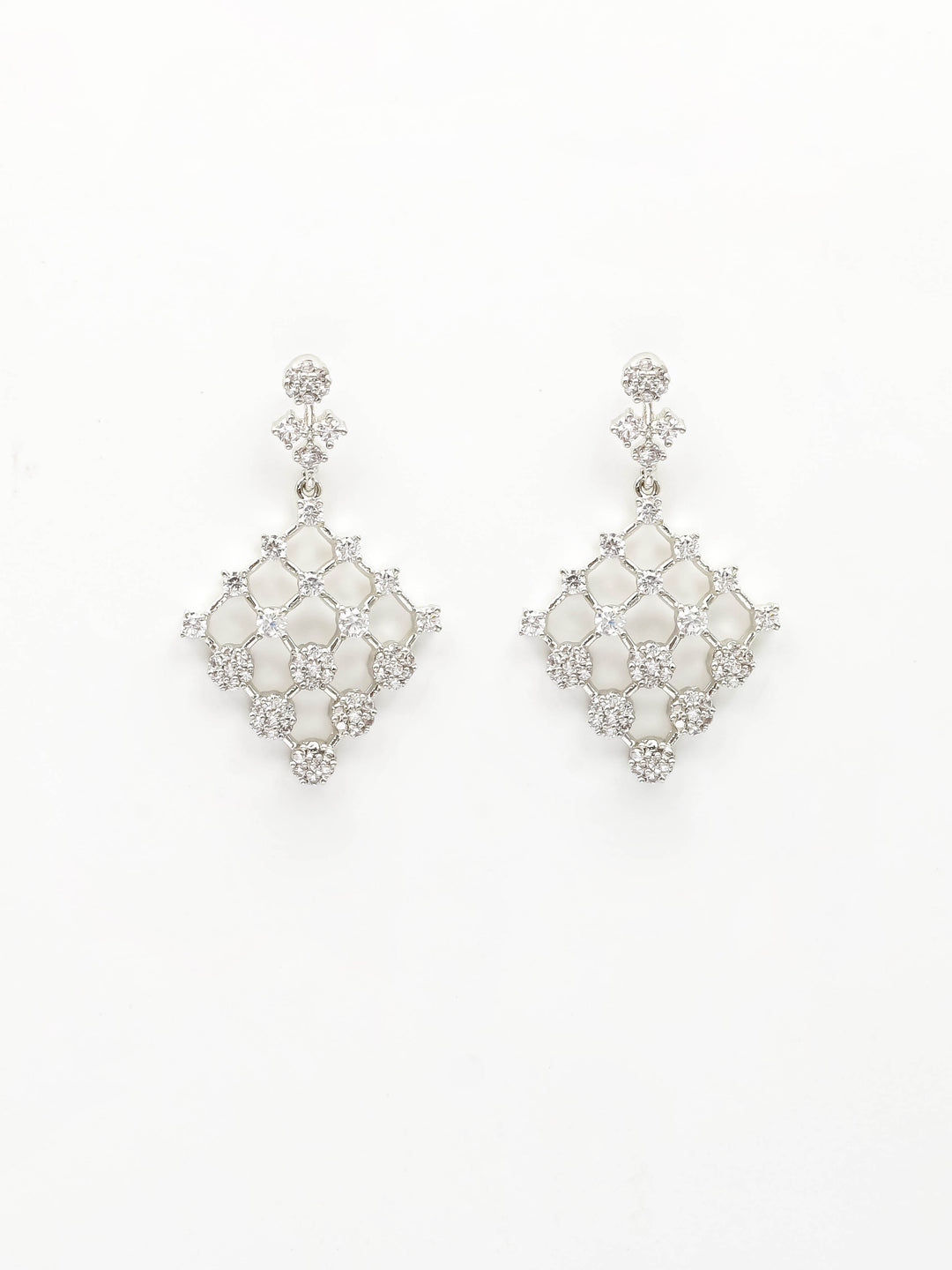 AD Necklace Set With Earrings