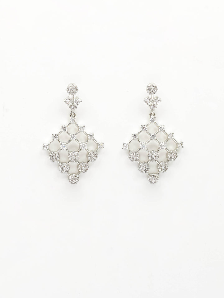 AD Necklace Set With Earrings