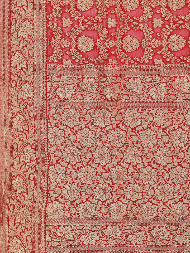 Zari Jaal Georgette Saree