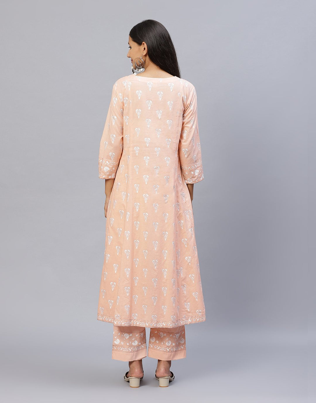 Cotton Printed Kurti Palazzo Set