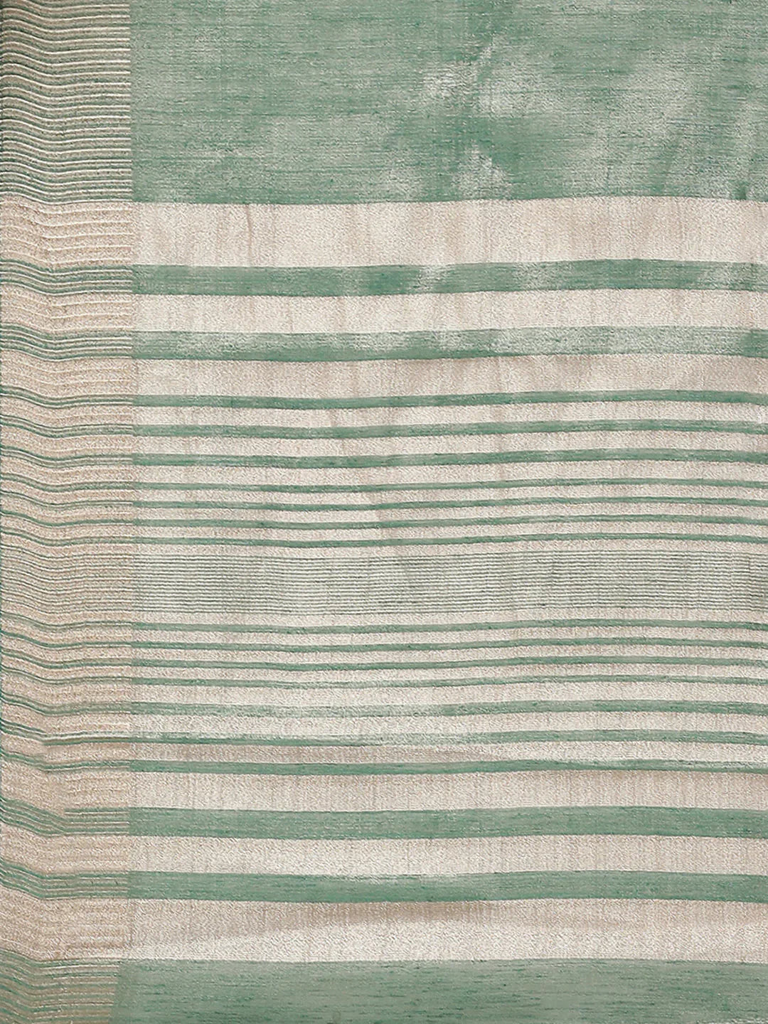 Plain Zari Border  Handloom Woven Saree