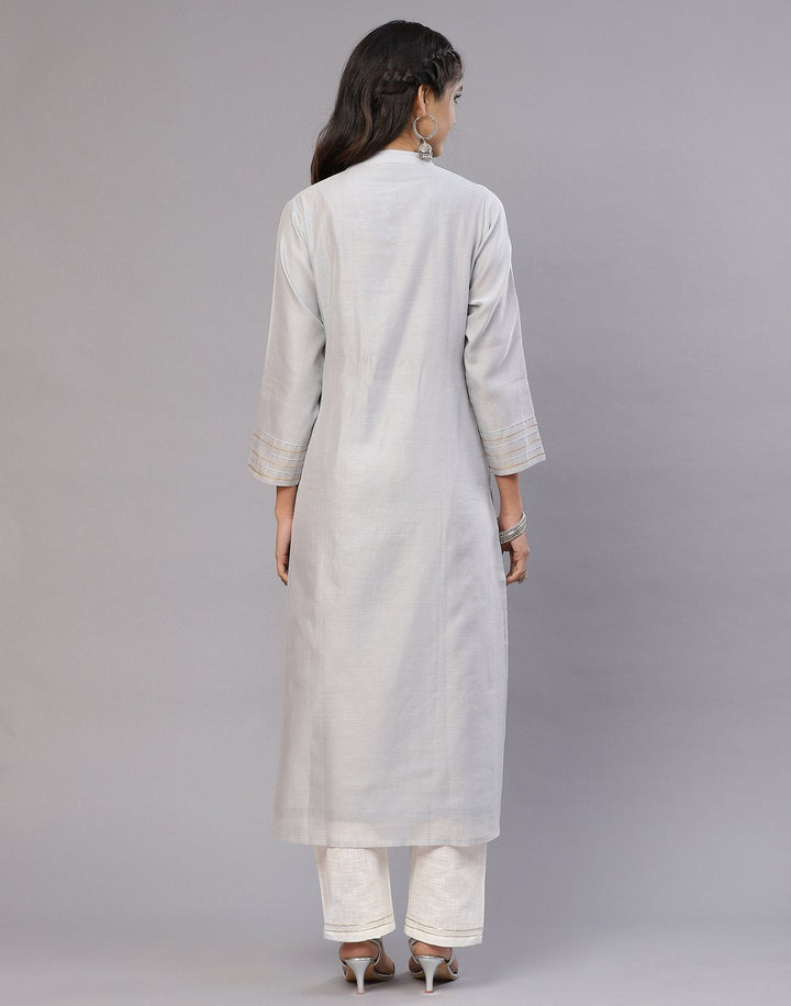 Aumre Chanderi Kurta