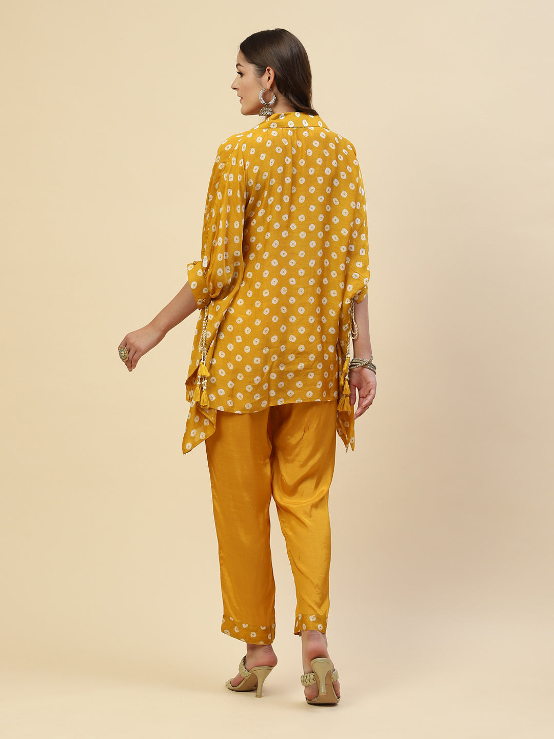 Printed Muslin Kurta With Pants