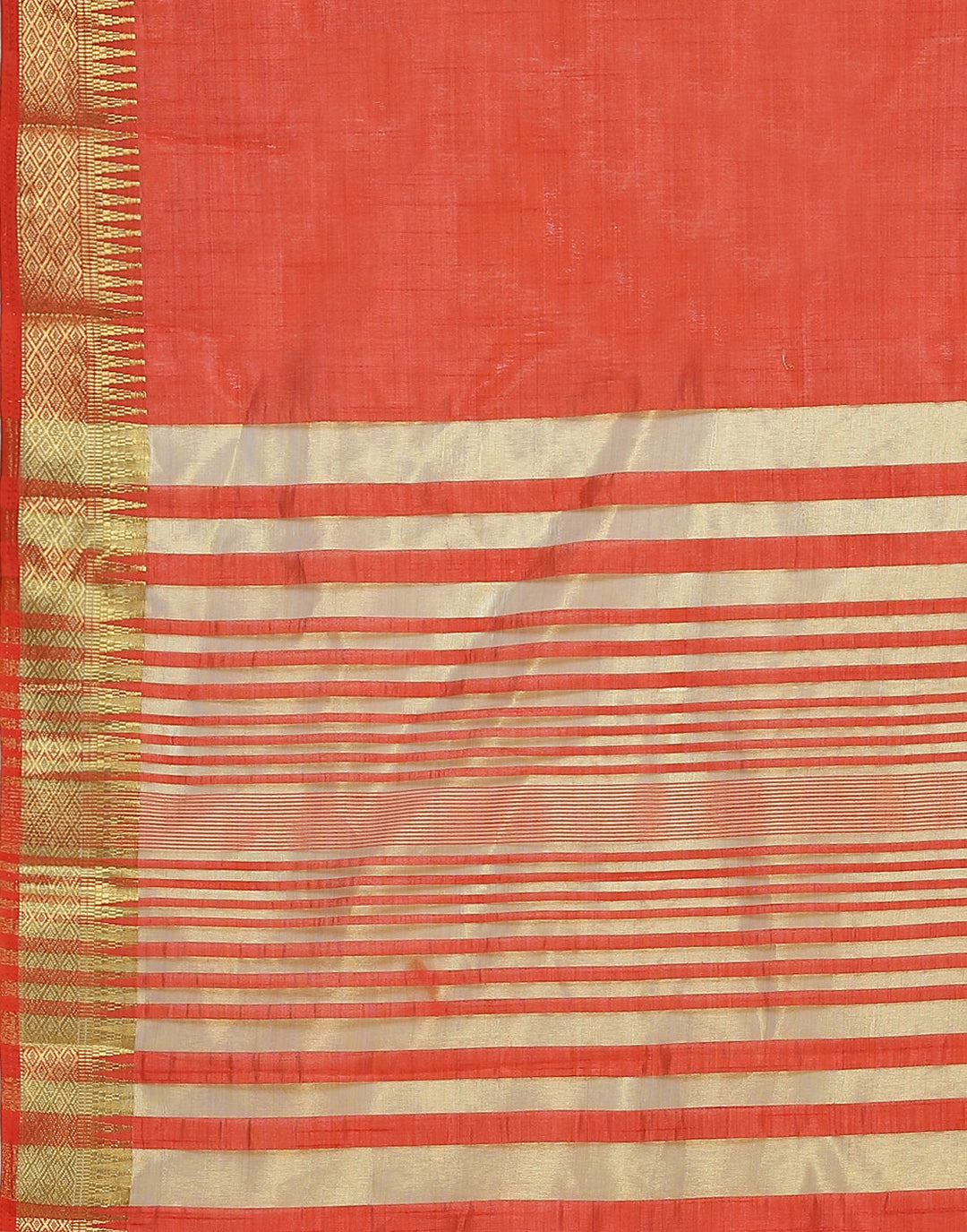 Zari Border Art Handloom Woven Saree