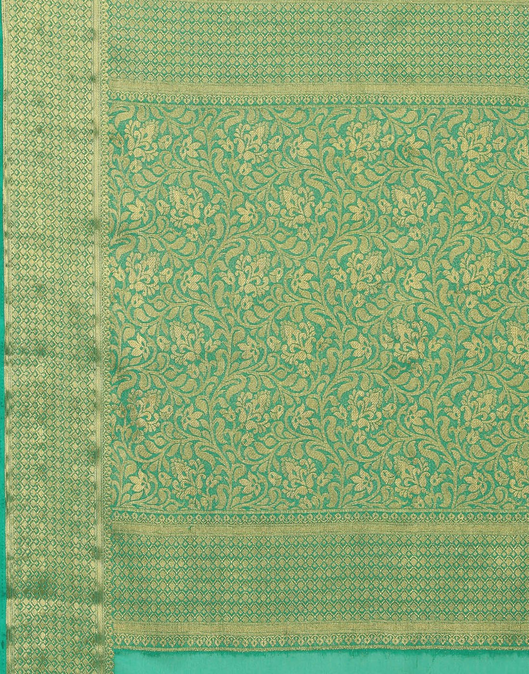 Light Brocade Art Georgette Saree
