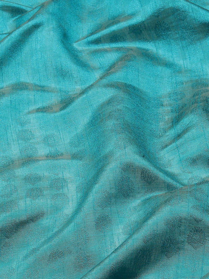 Plain Zari Border Handloom Woven Saree
