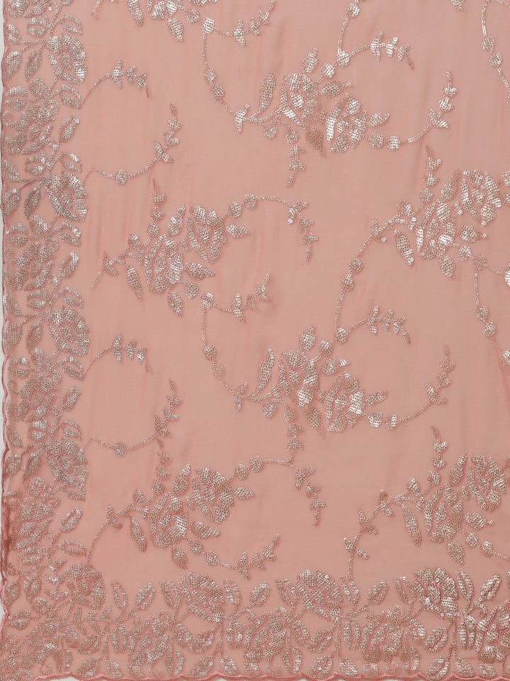 Sequence Embroidered Georgette Saree