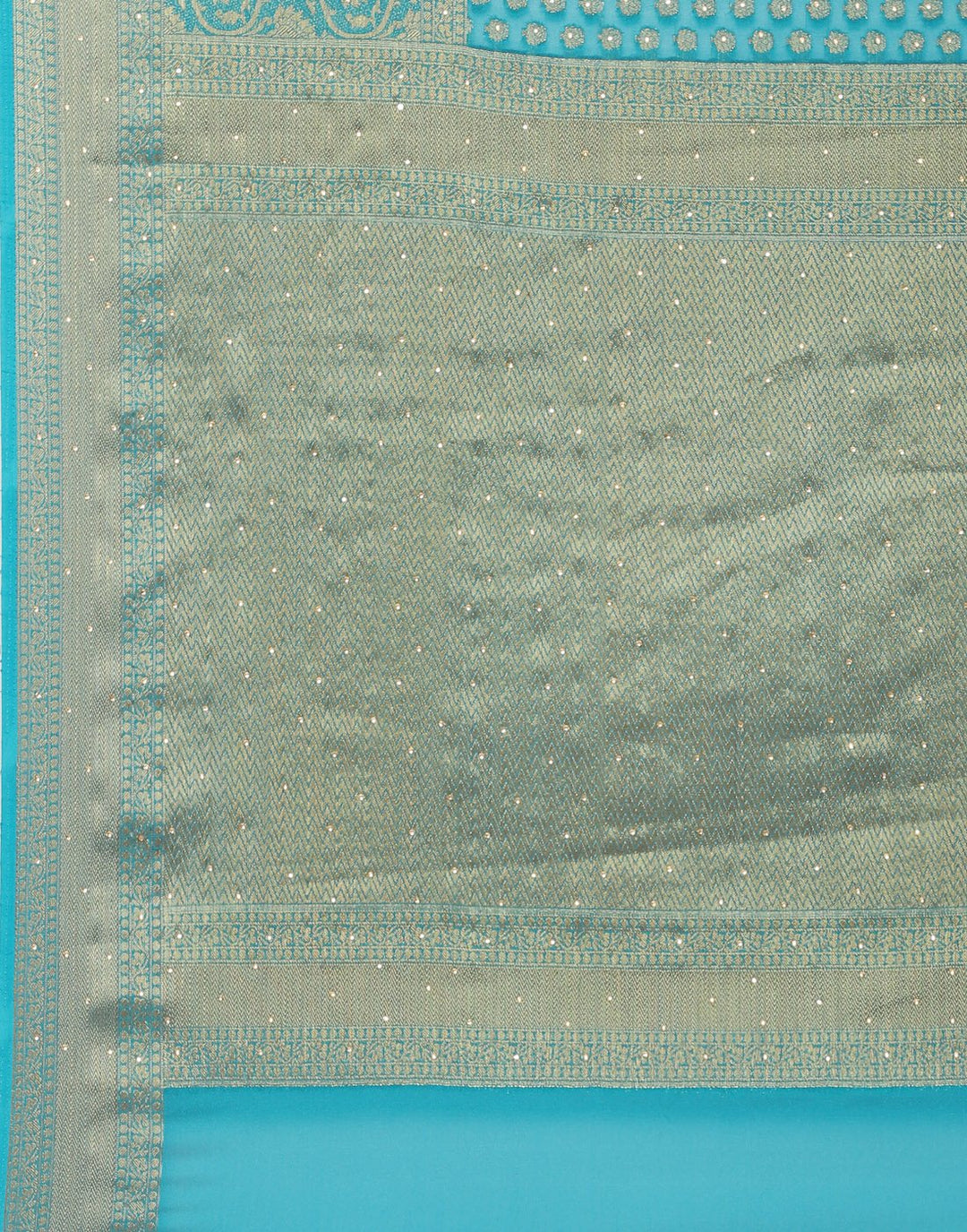 Art Chiffon Saree With Stone Work