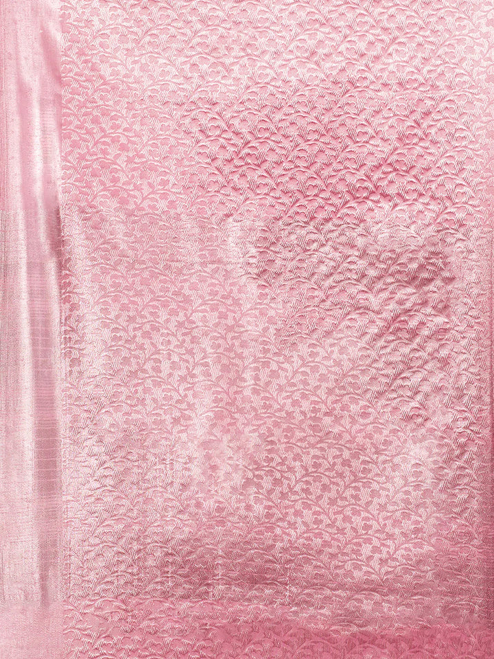 Jacquard Zari Border Handloom Woven Saree
