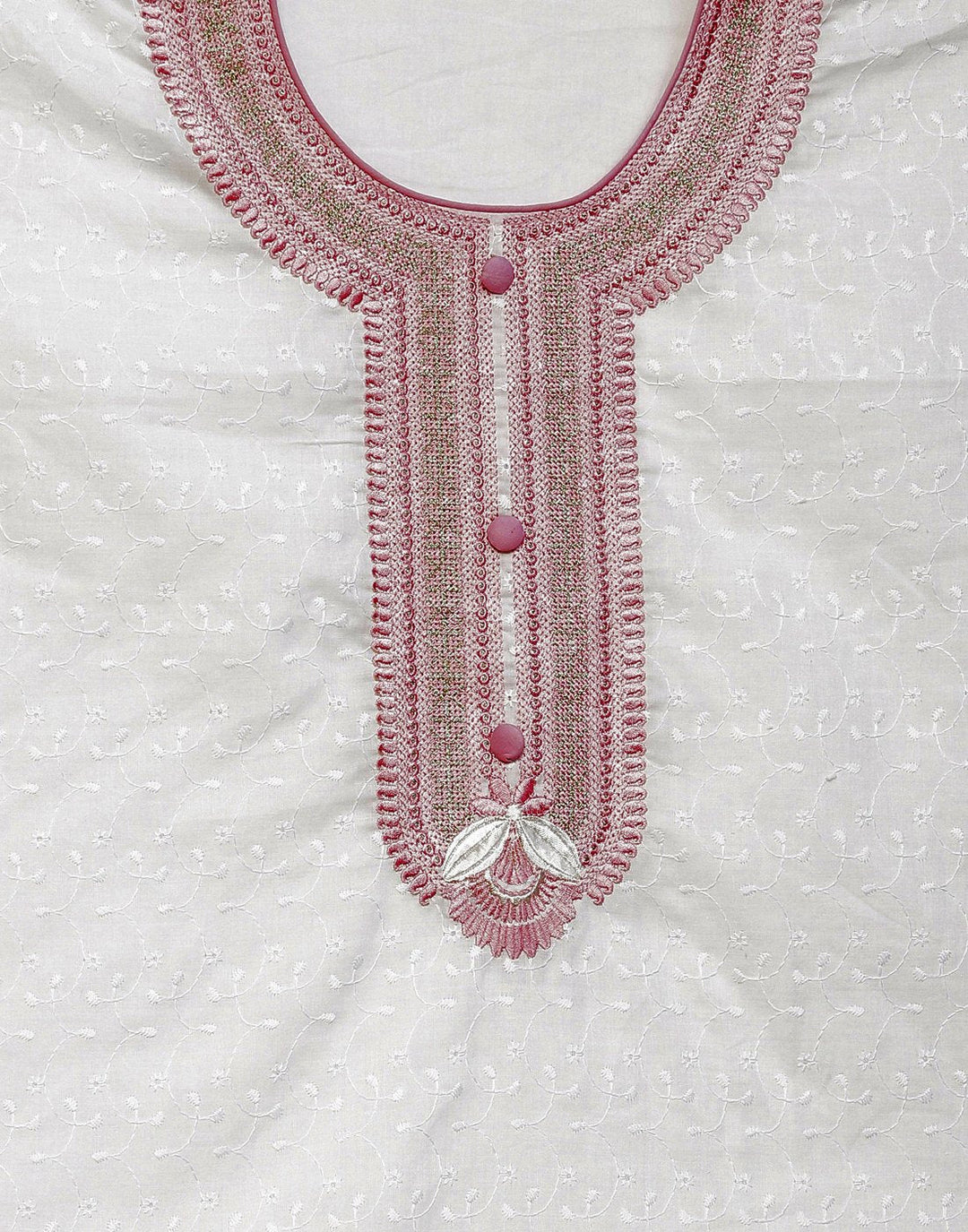 Cotton Embroidery Suit Set