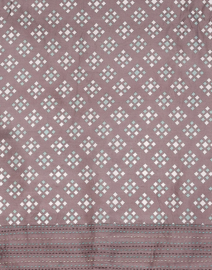 Fine Chanderi Printed Suit Piece