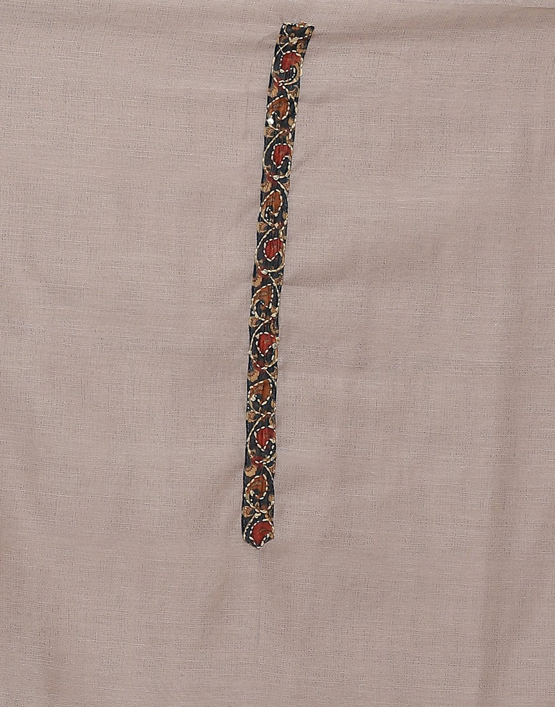 Chanderi Embroidered Suit Piece with fancy dupatta