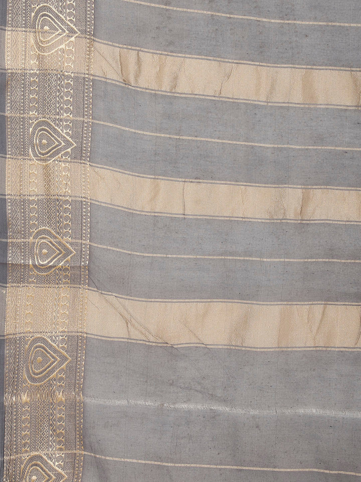 Resham Border Woven Cotton Saree