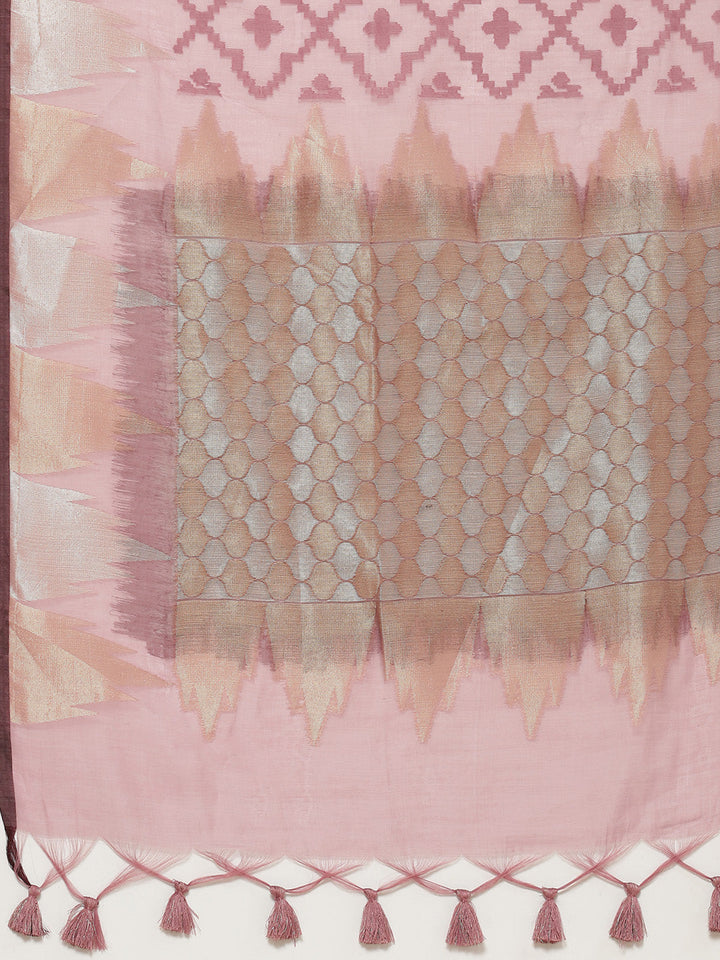 Resham Jaal  Woven Cotton Saree